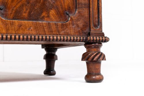LATE REGENCY PERIOD MAHOGANY SECRETAIRE BOOKCASE CIRCA 182530 - ADDITIONAL PHOTO 11