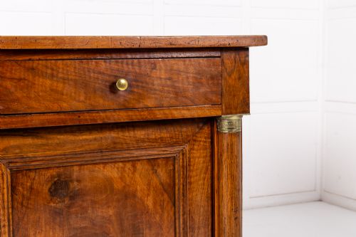 19TH CENTURY FRENCH EMPIRE WALNUT BUFFETSIDEBOARD - ADDITIONAL PHOTO 1