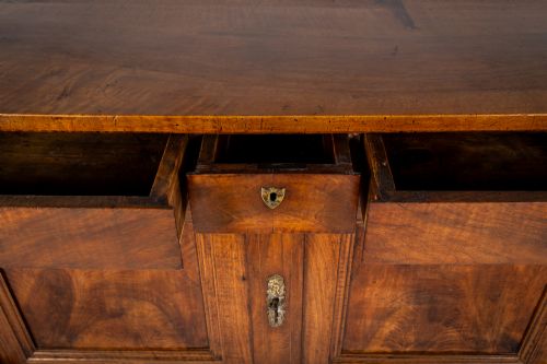 19TH CENTURY FRENCH EMPIRE WALNUT BUFFETSIDEBOARD - ADDITIONAL PHOTO 2