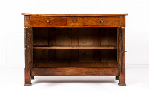 19TH CENTURY FRENCH EMPIRE WALNUT BUFFETSIDEBOARD - ADDITIONAL PHOTO 6