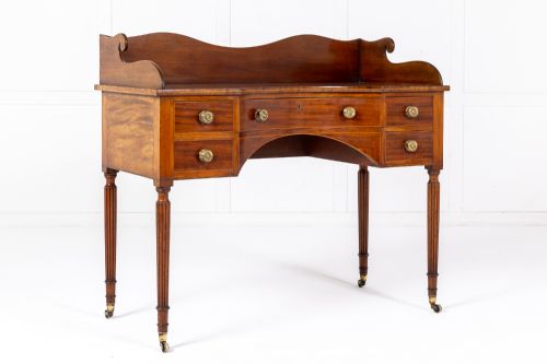 late regency mahogany writing table - CATEGORY: ANTIQUE DESKS - DATED REGENCY