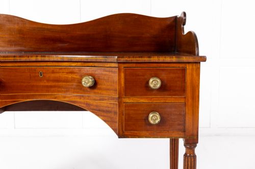LATE REGENCY MAHOGANY WRITING TABLE - ADDITIONAL PHOTO 3