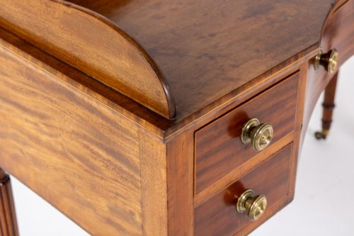 LATE REGENCY MAHOGANY WRITING TABLE - ADDITIONAL PHOTO 4