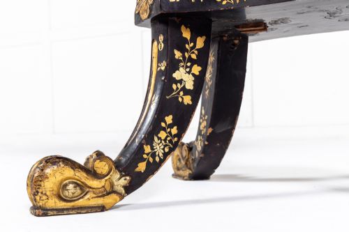 19TH CENTURY CHINESE EXPORT LACQUER GAMES TABLE - ADDITIONAL PHOTO 3