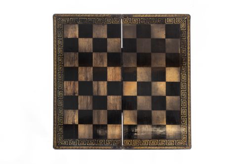 19TH CENTURY CHINESE EXPORT LACQUER GAMES TABLE - ADDITIONAL PHOTO 4