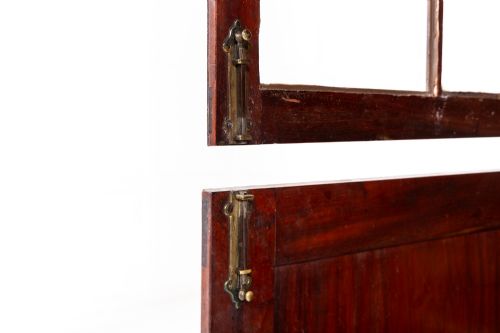 18TH CENTURY GEORGE II ENGLISH MAHOGANY BOOKCASE - ADDITIONAL PHOTO 2
