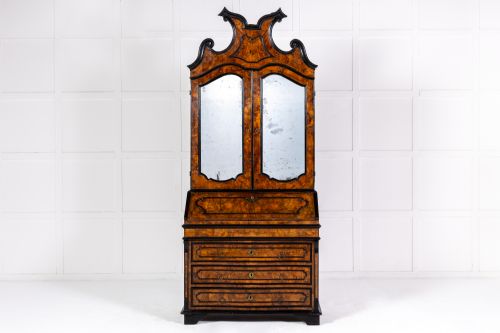 18TH CENTURY ITALIAN WALNUT BUREAU CABINET - ADDITIONAL PHOTO 1