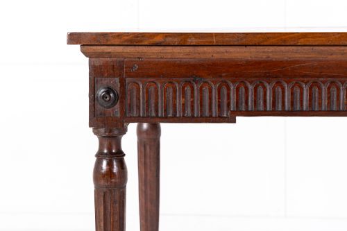 LATE 18TH CENTURY FRENCH WALNUT SIDE TABLE - ADDITIONAL PHOTO 2