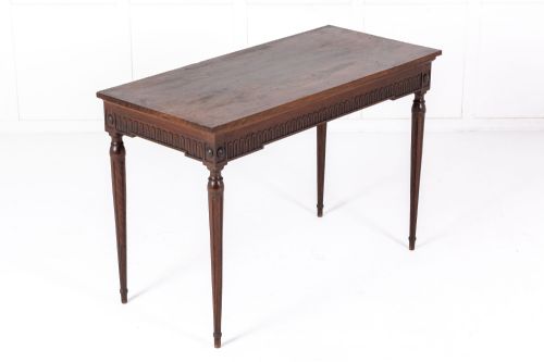 LATE 18TH CENTURY FRENCH WALNUT SIDE TABLE - ADDITIONAL PHOTO 6