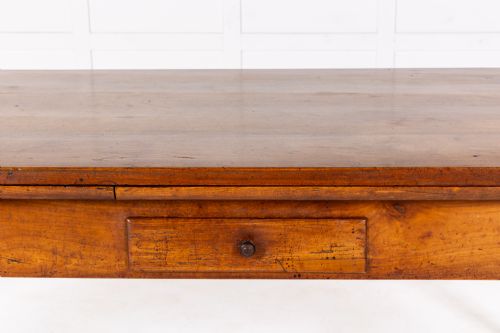 19TH CENTURY CHERRYWOOD FARMHOUSE TABLE - ADDITIONAL PHOTO 1