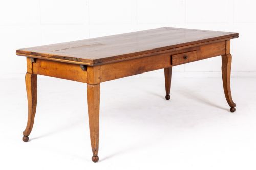 19TH CENTURY CHERRYWOOD FARMHOUSE TABLE - ADDITIONAL PHOTO 8