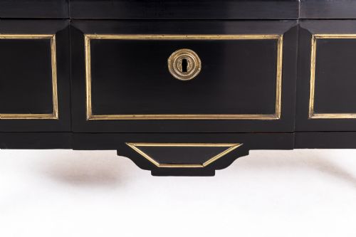 19TH CENTURY FRENCH EBONISED COMMODE - ADDITIONAL PHOTO 3