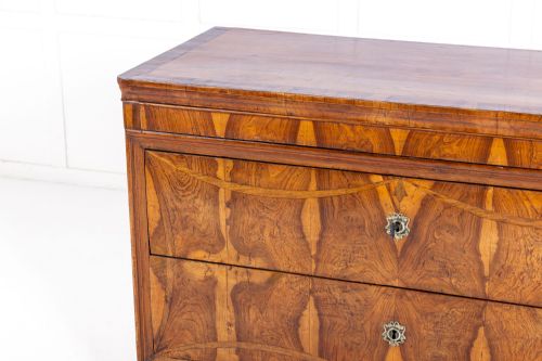 19TH CENTURY ITALIAN OLIVE WOOD COMMODE - ADDITIONAL PHOTO 1