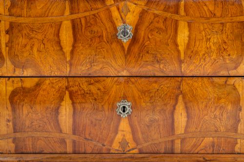 19TH CENTURY ITALIAN OLIVE WOOD COMMODE - ADDITIONAL PHOTO 2