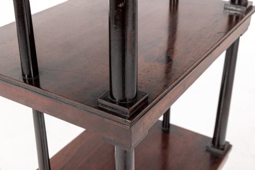 19TH CENTURY ENGLISH REGENCY PERIOD MAHOGANY WHATNOT - ADDITIONAL PHOTO 3