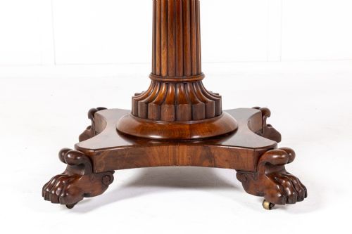 19TH CENTURY FRENCH MAHOGANY GURIDONCENTRE TABLE - ADDITIONAL PHOTO 1