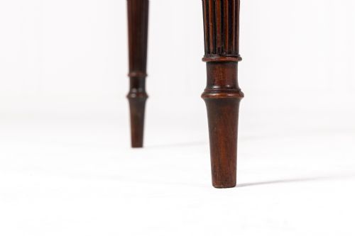 PAIR OF 19TH CENTURY ENGLISH REGENCY MAHOGANY TEA TABLES - ADDITIONAL PHOTO 2