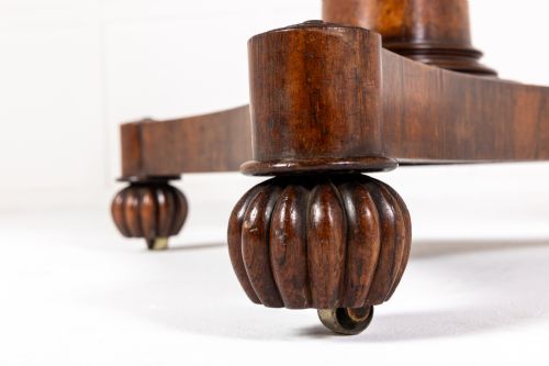 19TH CENTURY LATE REGENCY ROSEWOOD TILT TOP TABLE ATTRIBUTED TO GILLOWS - ADDITIONAL PHOTO 2