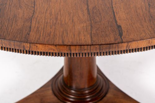 19TH CENTURY LATE REGENCY ROSEWOOD TILT TOP TABLE ATTRIBUTED TO GILLOWS - ADDITIONAL PHOTO 6