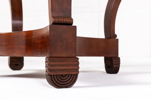 19TH CENTURY FRENCH MAHOGANY GURIDON - ADDITIONAL PHOTO 1