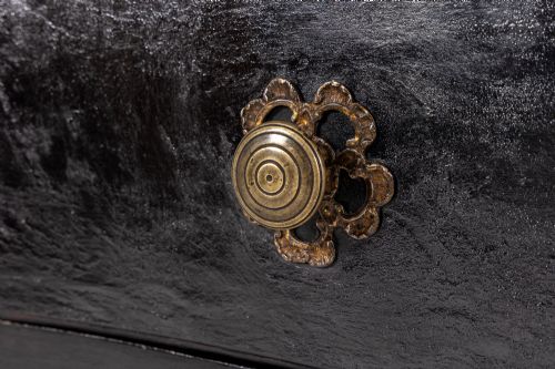 18TH CENTURY FRENCH PROVINCIAL EBONISED COMMODE - ADDITIONAL PHOTO 2