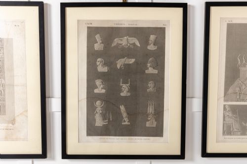 SET OF SIX 19TH CENTURY FRAMED ETCHINGS - ADDITIONAL PHOTO 2