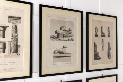 SET OF SIX 19TH CENTURY FRAMED ETCHINGS - ADDITIONAL PHOTO 5