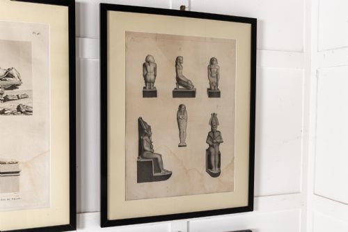 SET OF SIX 19TH CENTURY FRAMED ETCHINGS - ADDITIONAL PHOTO 6