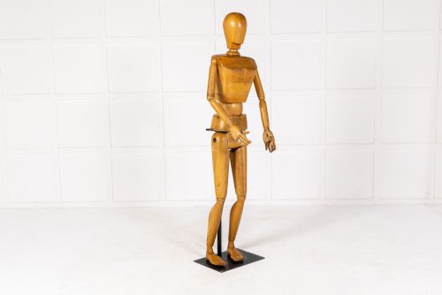 LARGE 20TH CENTURY ARTIST'S DUMMY OR MANNEQUIN - ADDITIONAL PHOTO 5