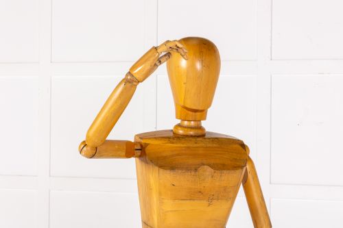 LARGE 20TH CENTURY ARTIST'S DUMMY OR MANNEQUIN - ADDITIONAL PHOTO 7