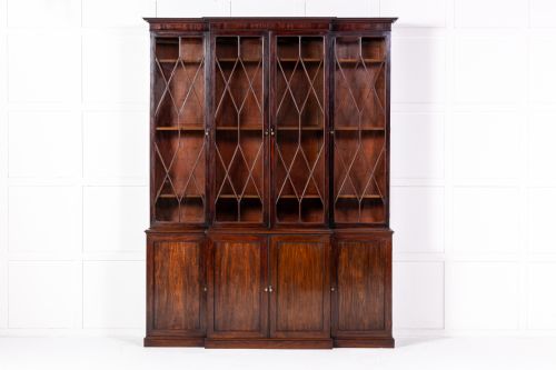 19TH CENTURY ENGLISH REGENCY MAHOGANY BOOKCASE ATTRIBUTED TO GILLOWS - ADDITIONAL PHOTO 8