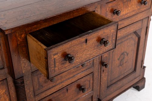 18TH CENTURY OAK DRESSER DRESSER BASE - ADDITIONAL PHOTO 6