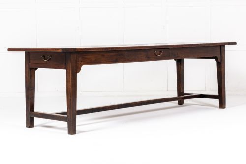 LATE 18TH CENTURY FRENCH CHERRYWOOD FARMHOUSE TABLE - ADDITIONAL PHOTO 1
