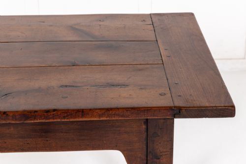 LATE 18TH CENTURY FRENCH CHERRYWOOD FARMHOUSE TABLE - ADDITIONAL PHOTO 3