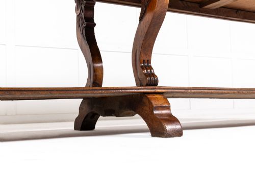 19TH CENTURY FRENCH WALNUT DRAPERS TABLE - ADDITIONAL PHOTO 3