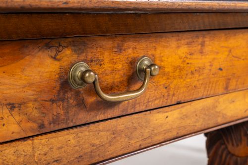 19TH CENTURY FRENCH WALNUT DRAPERS TABLE - ADDITIONAL PHOTO 6
