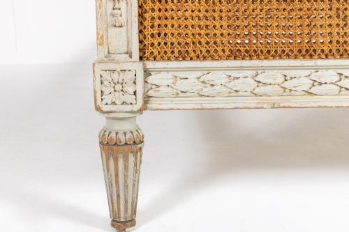 19TH CENTURY FRENCH PAINTED BED - ADDITIONAL PHOTO 1