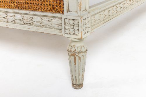 19TH CENTURY FRENCH PAINTED BED - ADDITIONAL PHOTO 5