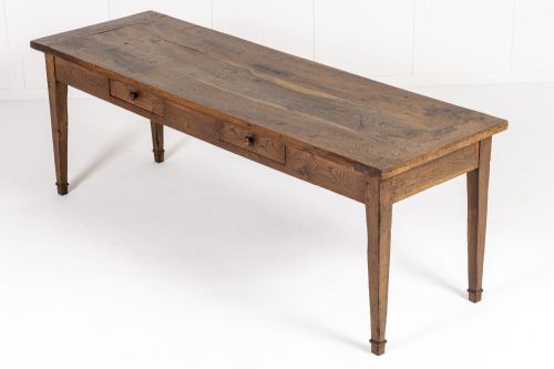 18th century french oak farmhouse table - CATEGORY: ANTIQUE TABLES - DATED 18TH CENTURY