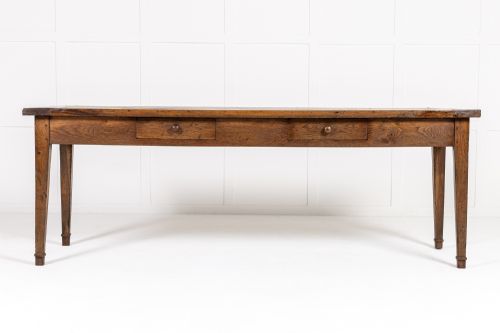 18TH CENTURY FRENCH OAK FARMHOUSE TABLE - ADDITIONAL PHOTO 1