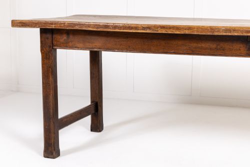 18TH CENTURY FRENCH ELM FARMHOUSE TABLE - ADDITIONAL PHOTO 1