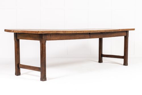 18TH CENTURY FRENCH ELM FARMHOUSE TABLE - ADDITIONAL PHOTO 6