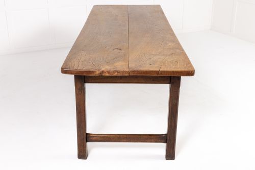 18TH CENTURY FRENCH ELM FARMHOUSE TABLE - ADDITIONAL PHOTO 7