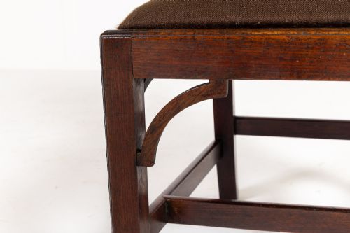 18TH CENTURY ENGLISH MAHOGANY ELBOW CHAIR - ADDITIONAL PHOTO 2