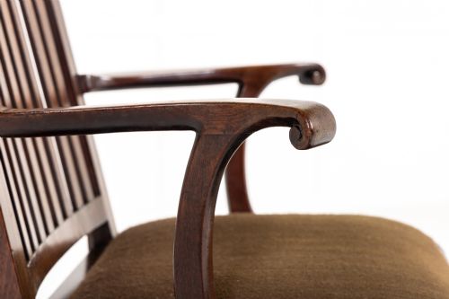 18TH CENTURY ENGLISH MAHOGANY ELBOW CHAIR - ADDITIONAL PHOTO 3