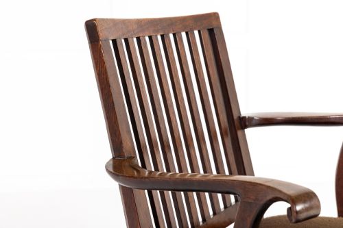 18TH CENTURY ENGLISH MAHOGANY ELBOW CHAIR - ADDITIONAL PHOTO 6