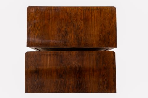 PAIR OF 19TH CENTURY ITALIAN WALNUT COMMODES - ADDITIONAL PHOTO 6