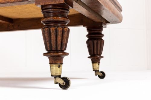19TH CENTURY LATE ENGLISH REGENCY PERIOD MAHOGANY CHAISE LONGUE - ADDITIONAL PHOTO 4