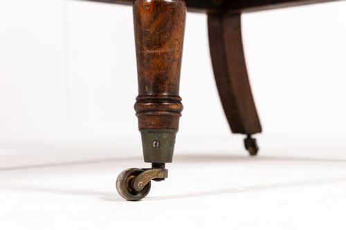 PAIR OF 19TH CENTURY ENGLISH REGENCY PERIOD BOBBIN TURNED ARMCHAIRS - ADDITIONAL PHOTO 7
