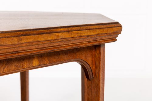 19TH CENTURY POLLARD OAK CENTRE TABLE - ADDITIONAL PHOTO 1